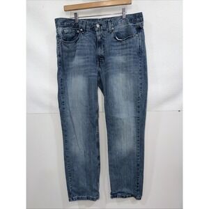 Levi's 514‎ Jeans Men's 36x30 Blue Medium Wash Straight Leg Jeans